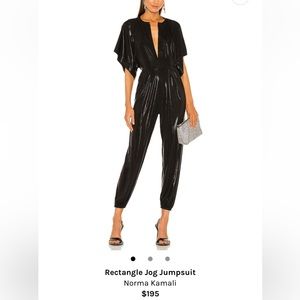 Norma Kamali Black Jumpsuit